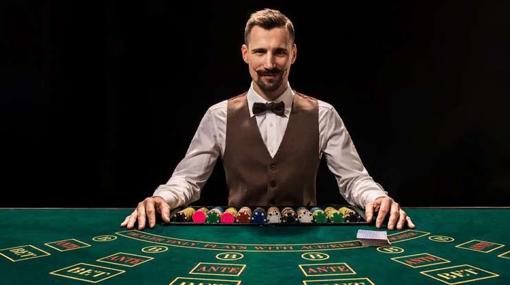Tampilan antarmuka aplikasi mobile deposlot dengan menu permainan slot dan live casino
